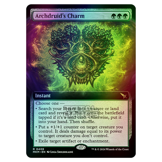 Magic The Gathering - Murders at Karlov Manor - Archdruid's Charm - 0408 (Foil)