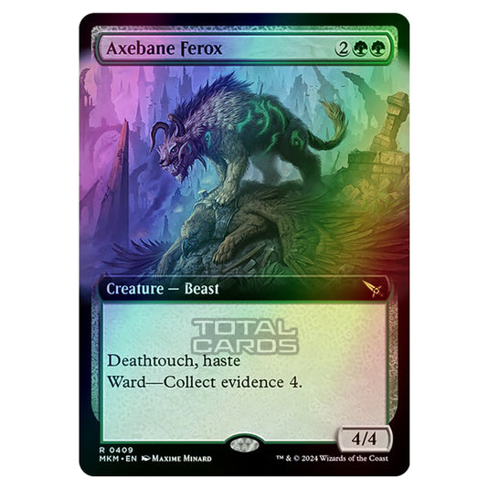 Magic The Gathering - Murders at Karlov Manor - Axebane Ferox - 0409 (Foil)