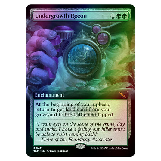 Magic The Gathering - Murders at Karlov Manor - Undergrowth Recon - 0411 (Foil)
