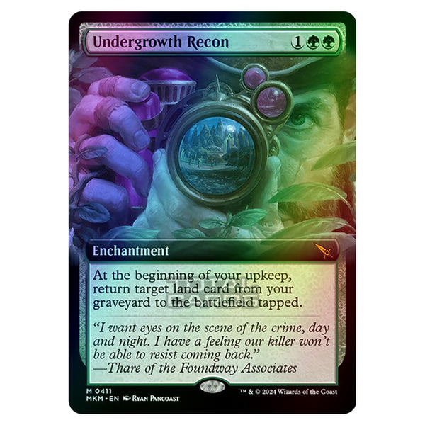 undergrowth mtg cards Magic The Gathering - Murders at Karlov Manor - Undergrowth Recon