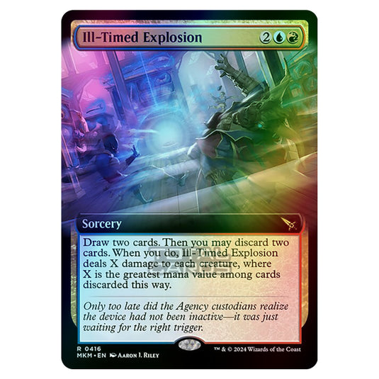 Magic The Gathering - Murders at Karlov Manor - Ill-Timed Explosion - 0416 (Foil)