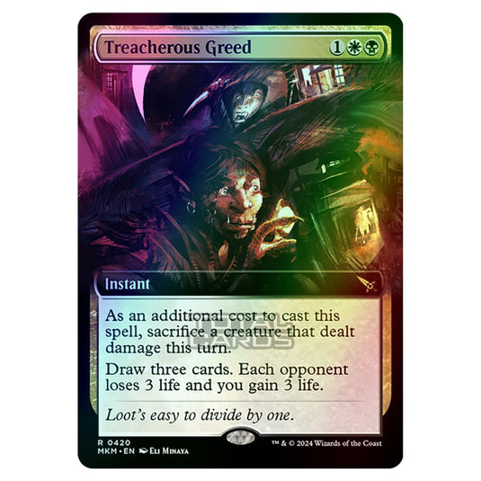 Magic The Gathering - Murders at Karlov Manor - Treacherous Greed - 04 Magic The Gathering - Murders at Karlov Manor - Treacherous Greed - 04