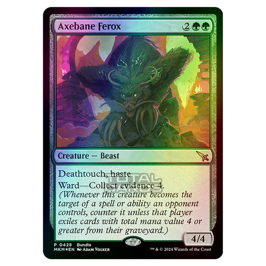 Magic The Gathering - Murders at Karlov Manor - Axebane Ferox - 0428 (Foil)