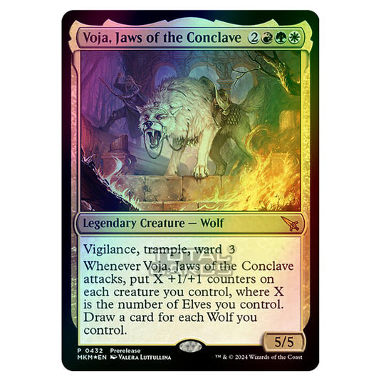 Magic The Gathering - Murders at Karlov Manor - Voja, Jaws of the Conclave - 0432 (Foil)