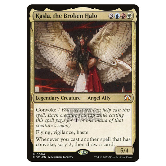 Magic The Gathering - March of the Machine - Commander - Kasla, the Broken Halo- 0004