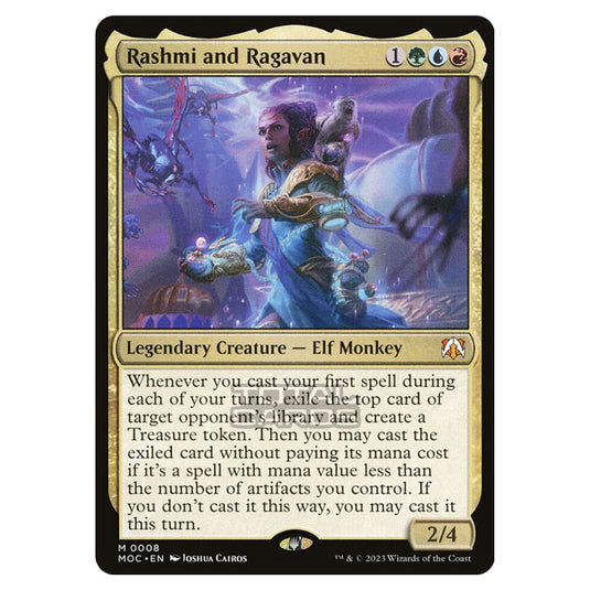 Magic The Gathering - March of the Machine - Commander - Rashmi and Ragavan- 0008