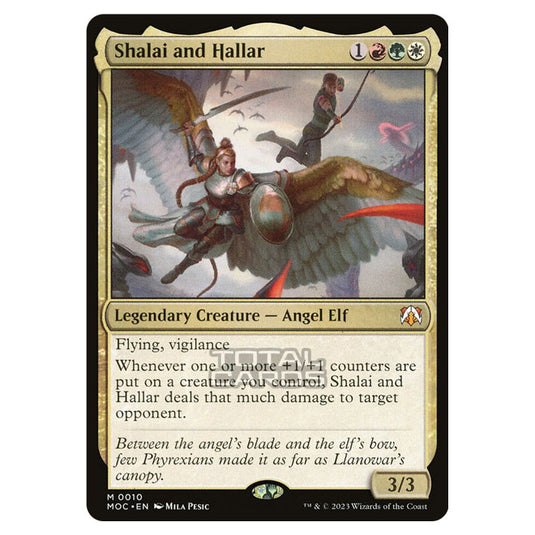 Magic The Gathering - March of the Machine - Commander - Shalai and Hallar- 0010