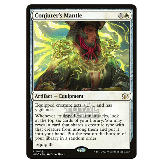 Magic The Gathering - March of the Machine - Commander - Conjurer's Mantle- 0012