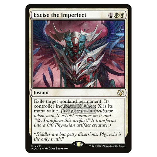 Magic The Gathering - March of the Machine - Commander - Excise the Imperfect- 0014