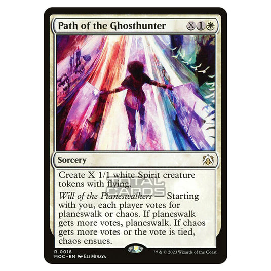 Magic The Gathering - March of the Machine - Commander - Path of the Ghosthunter- 0018