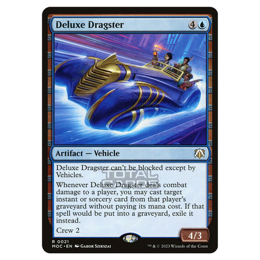 Magic The Gathering - March of the Machine - Commander - Deluxe Dragster- 0021