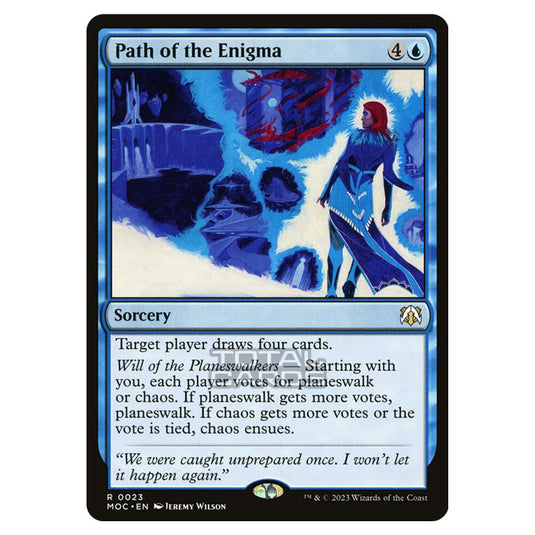 Magic The Gathering - March of the Machine - Commander - Path of the Enigma- 0023