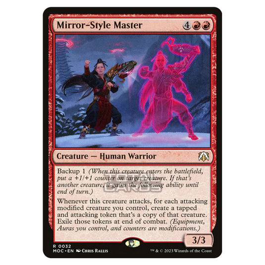 Magic The Gathering - March of the Machine - Commander - Mirror-Style Master- 0032