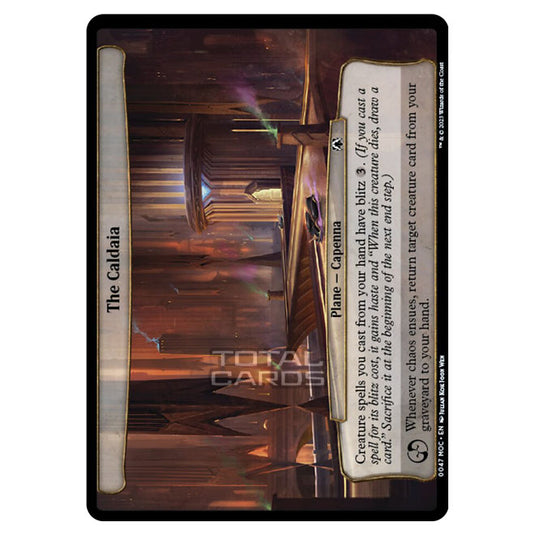 Magic The Gathering - March of the Machine - Commander - The Caldaia- 0047