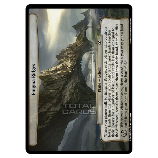 Magic The Gathering - March of the Machine - Commander - Enigma Ridges- 0048