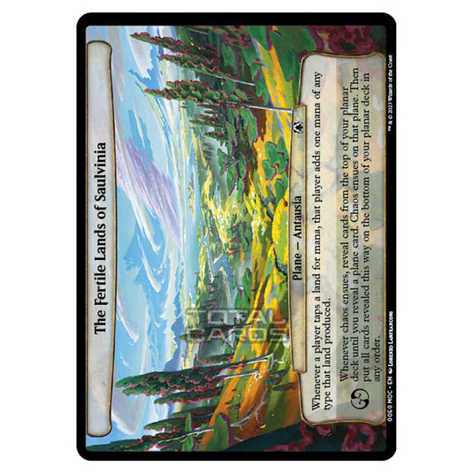 Magic The Gathering - March of the Machine - Commander - The Fertile Lands of Saulvinia- 0050