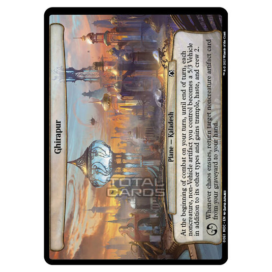 Magic The Gathering - March of the Machine - Commander - Ghirapur- 0051