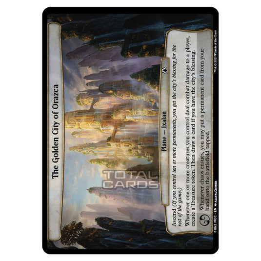 Magic The Gathering - March of the Machine - Commander - The Golden City of Orazca- 0052