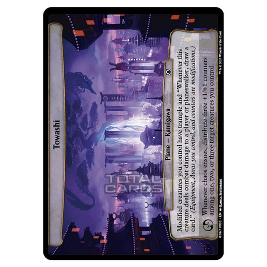 Magic The Gathering - March of the Machine - Commander - Towashi- 0067