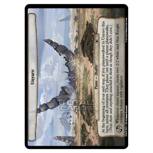 Magic The Gathering - March of the Machine - Commander - Unyaro- 0068