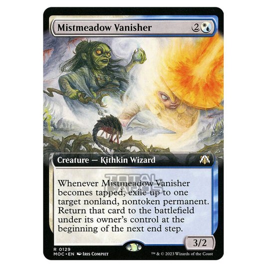 Magic The Gathering - March of the Machine - Commander - Mistmeadow Vanisher (Extended Art Card) - 0129