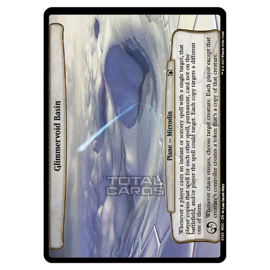 Magic The Gathering - March of the Machine - Commander - Glimmervoid Basin- 0143