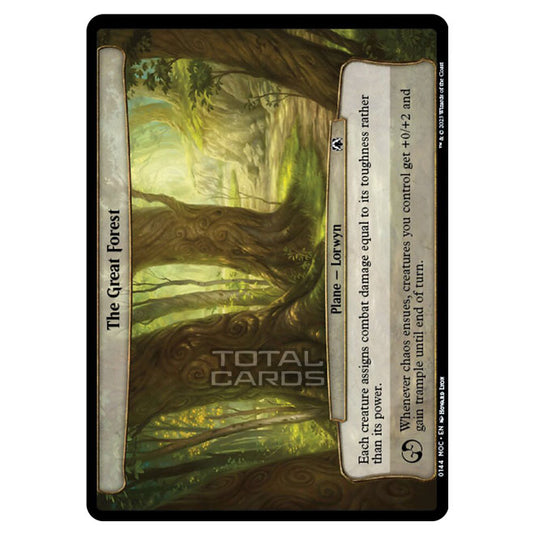 Magic The Gathering - March of the Machine - Commander - The Great Forest- 0144