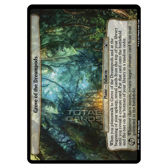 Magic The Gathering - March of the Machine - Commander - Grove of the Dreampods- 0145