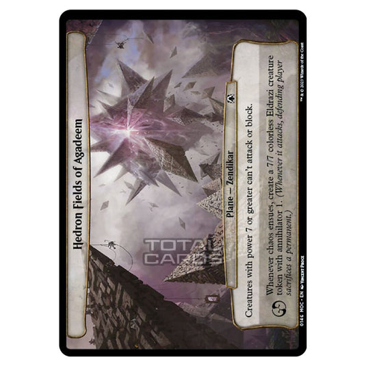 Magic The Gathering - March of the Machine - Commander - Hedron Fields of Agadeem- 0146