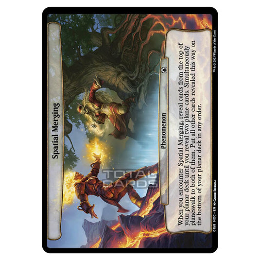 Magic The Gathering - March of the Machine - Commander - Spatial Merging - 0158