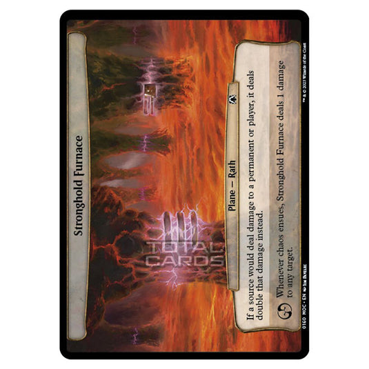 Magic The Gathering - March of the Machine - Commander - Stronghold Furnace - 0160