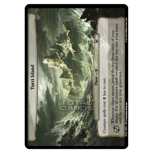 Magic The Gathering - March of the Machine - Commander - Turri Island - 0162