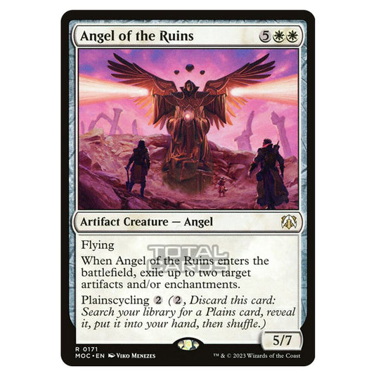 Magic The Gathering - March of the Machine - Commander - Angel of the Ruins - 0171