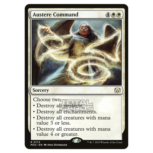 Magic The Gathering - March of the Machine - Commander - Austere Command - 0172