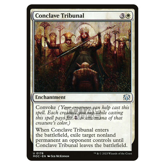 Magic The Gathering - March of the Machine - Commander - Conclave Tribunal - 0178