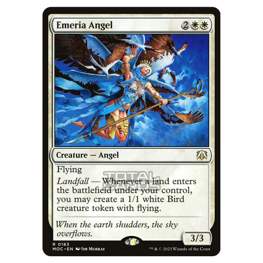 Magic The Gathering - March of the Machine - Commander - Emeria Angel - 0183