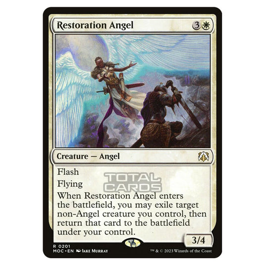 Magic The Gathering - March of the Machine - Commander - Restoration Angel - 0201