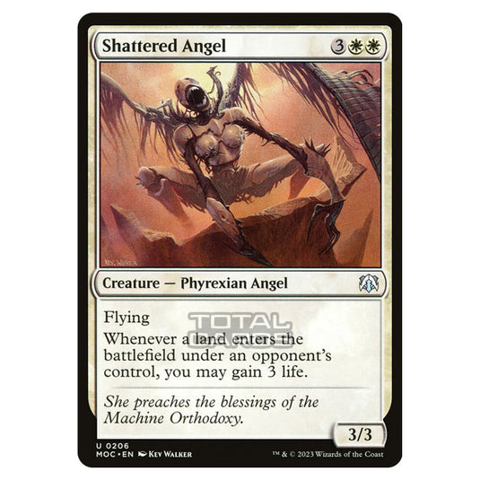 Magic The Gathering - March of the Machine - Commander - Shattered Angel - 0206