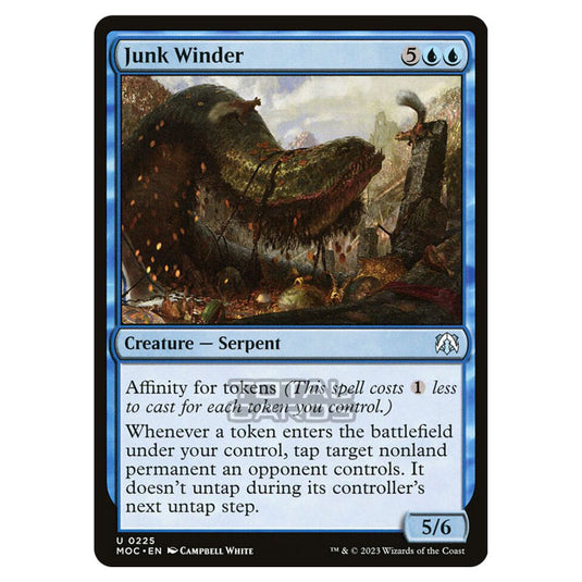 Magic The Gathering - March of the Machine - Commander - Junk Winder - 0225