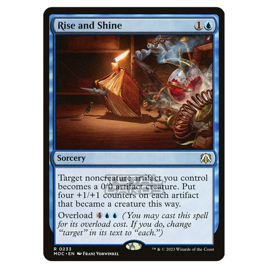 Magic The Gathering - March of the Machine - Commander - Rise and Shine - 0233