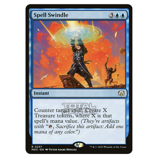 Magic The Gathering - March of the Machine - Commander - Spell Swindle - 0237