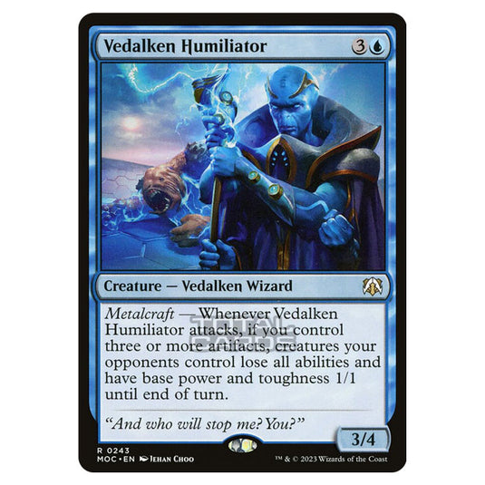 Magic The Gathering - March of the Machine - Commander - Vedalken Humiliator - 0243