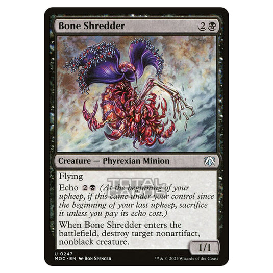 Magic The Gathering - March of the Machine - Commander - Bone Shredder - 0247