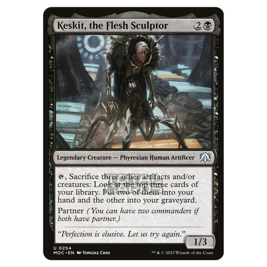 Magic The Gathering - March of the Machine - Commander - Keskit, the Flesh Sculptor - 0254