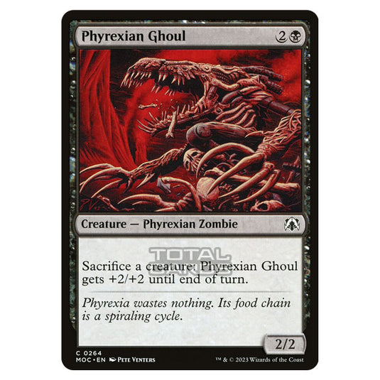 Magic The Gathering - March of the Machine - Commander - Phyrexian Ghoul - 0264