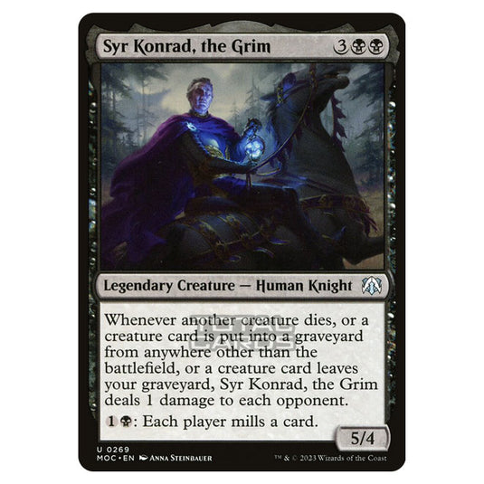 Magic The Gathering - March of the Machine - Commander - Syr Konrad, the Grim - 0269