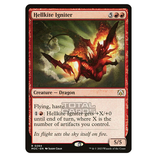 Magic The Gathering - March of the Machine - Commander - Hellkite Igniter - 0284