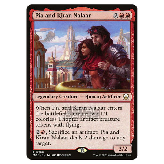 Magic The Gathering - March of the Machine - Commander - Pia and Kiran Nalaar - 0288