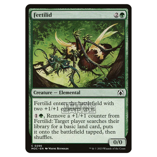 Magic The Gathering - March of the Machine - Commander - Fertilid - 0296