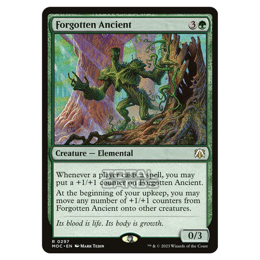 Magic The Gathering - March of the Machine - Commander - Forgotten Ancient - 0297